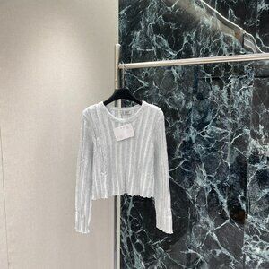 Brunello Cucinelli 2025 New Sequined Knit Top